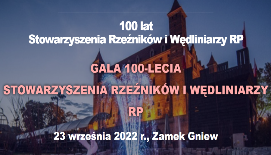BEST złotym sponsorem Gali 100-lecia Stowarzyszenia Rzeźników i Wędliniarzy RP