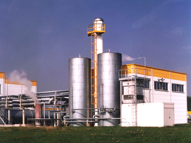 Kotłownia parowa dla firmy YTONG