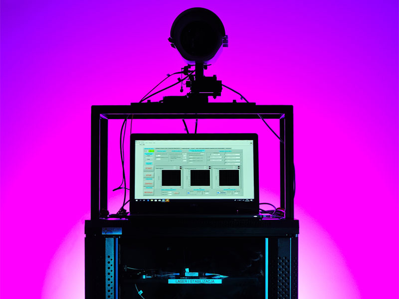 Prototyp laserowego urządzenia do monitorowania metanu